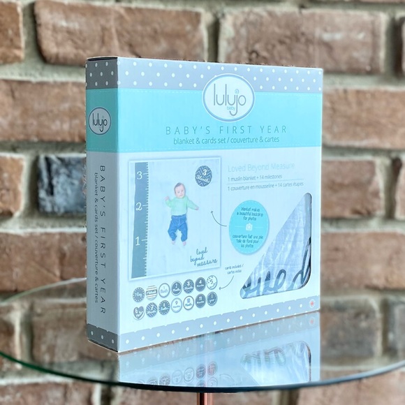 NWT Milestone Photo Blanket Set - Picture 1 of 13